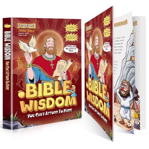 Bible Stories in Comics: Timeless Wisdom for Young Hearts and Minds